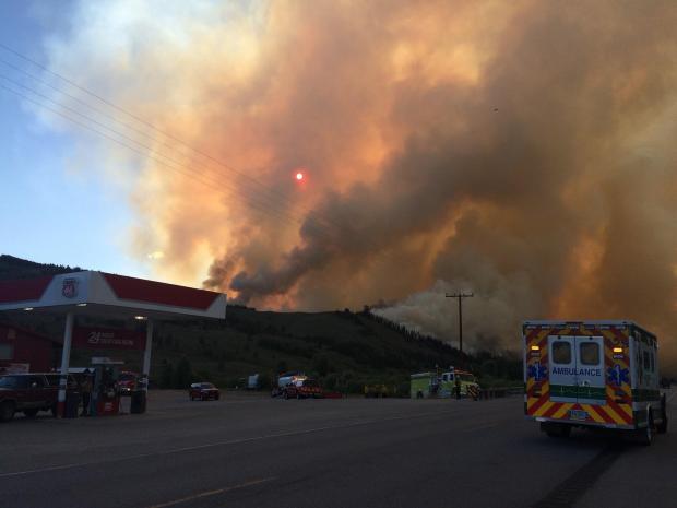 Cliff Creek Fire Over 10,000 Acres | 1360 KRKK | Rock Springs/Green ...